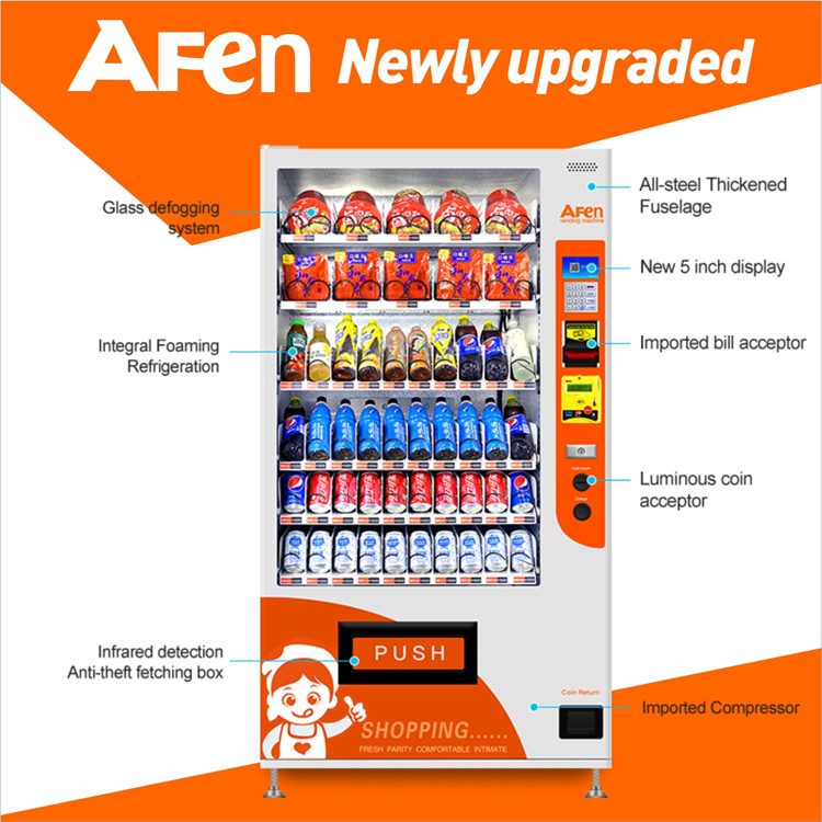 AF-60 + 60RSS ngombe mesin vending